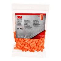 3M Disposable Earplugs 92800H80-DC, Pack of 80 Pairs